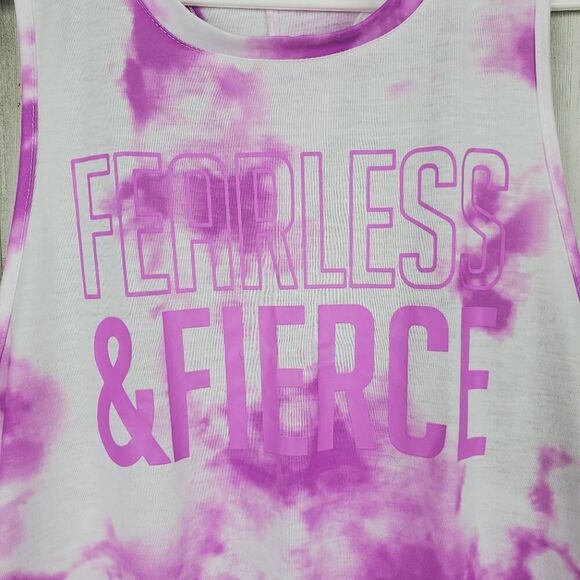 SO Tie Dye Twist Back Tank Top Size XL - Picture 5 of 9